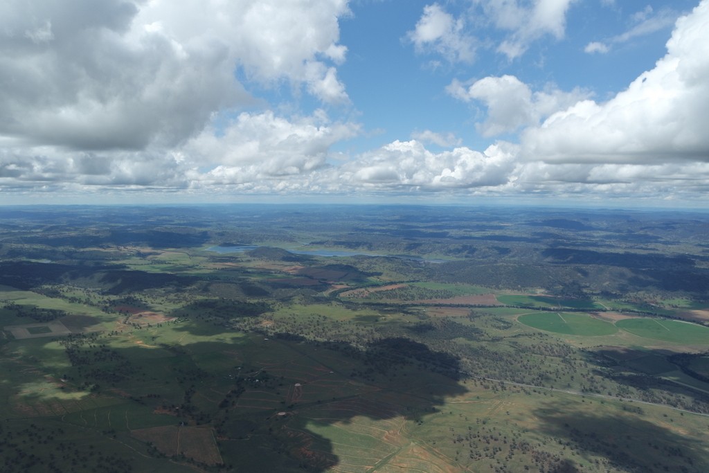 thermikwolken über manilla
